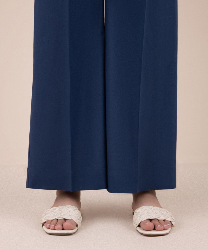 Women's Pret Cambric Blue Dyed Culottes