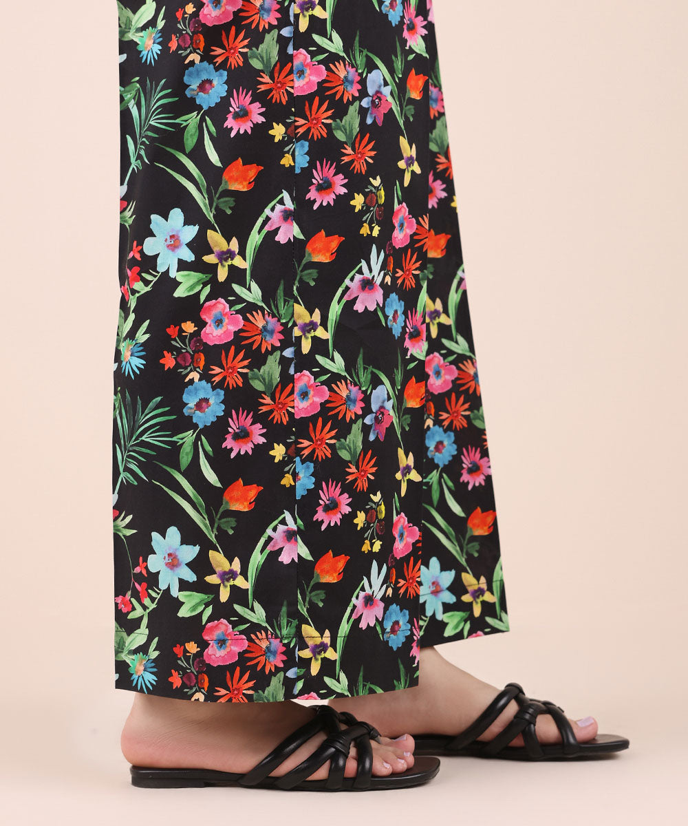 Women's Pret Cambric Multi Printed Culottes