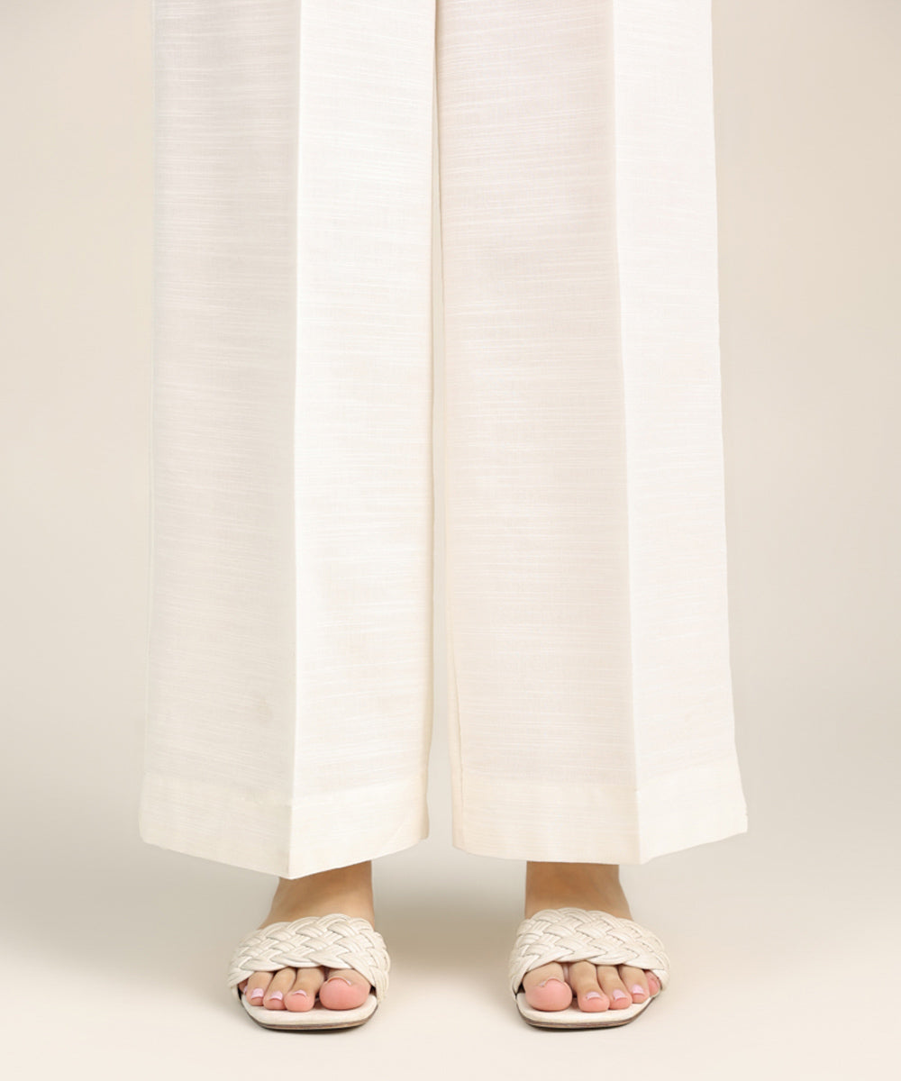 Off-White Khaddar Culottes