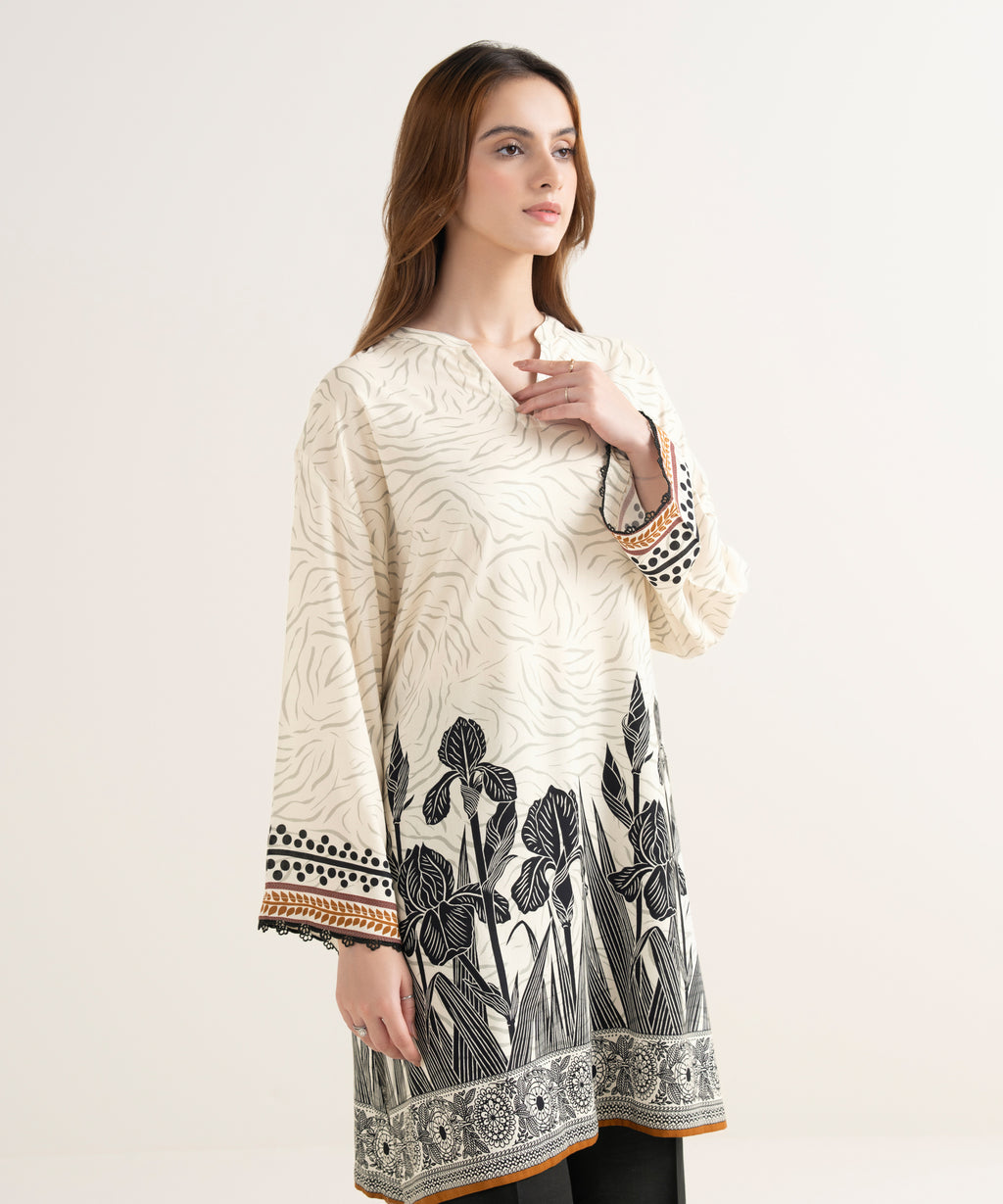 Printed Cotton Viscose Shirt