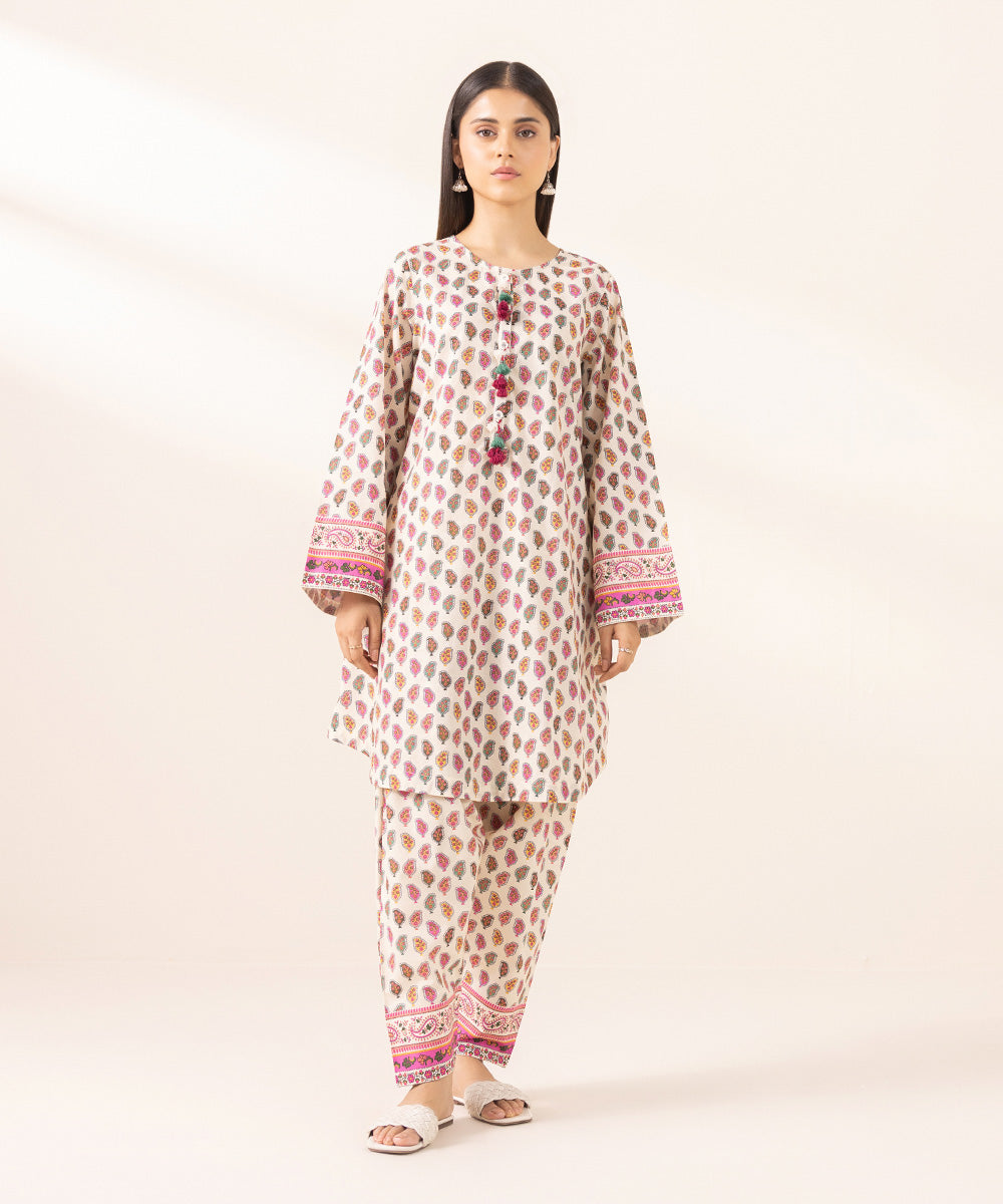 Women's Pret Lawn Printed Multi A-Line Shirt