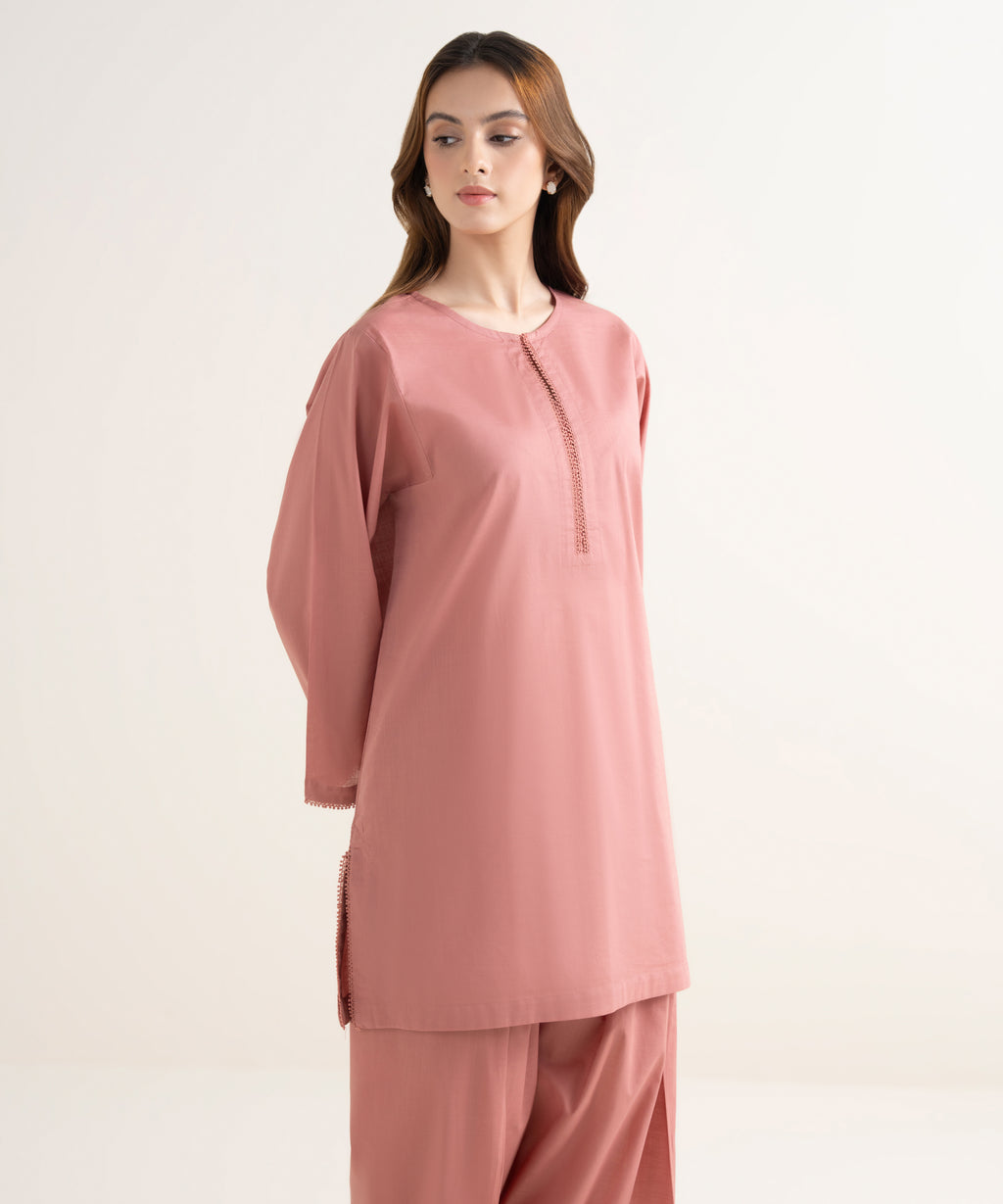 Solid Cotton Shirt