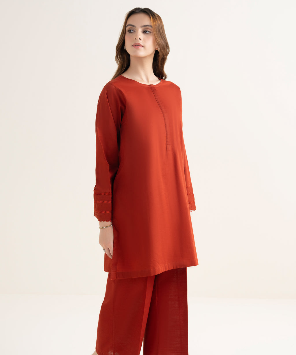 Solid Cotton Shirt