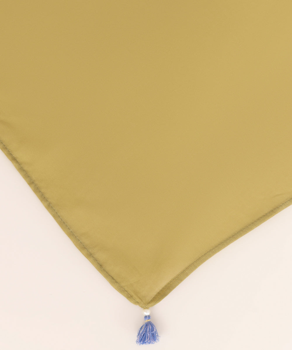 Fine Voile Brown Solid Dupatta