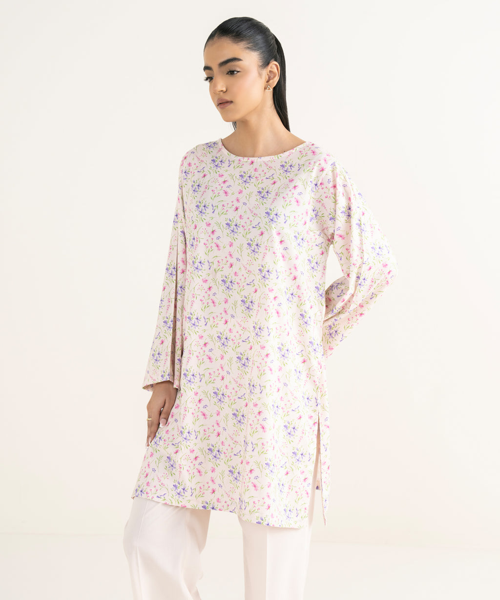 Printed Cotton Viscose Shirt