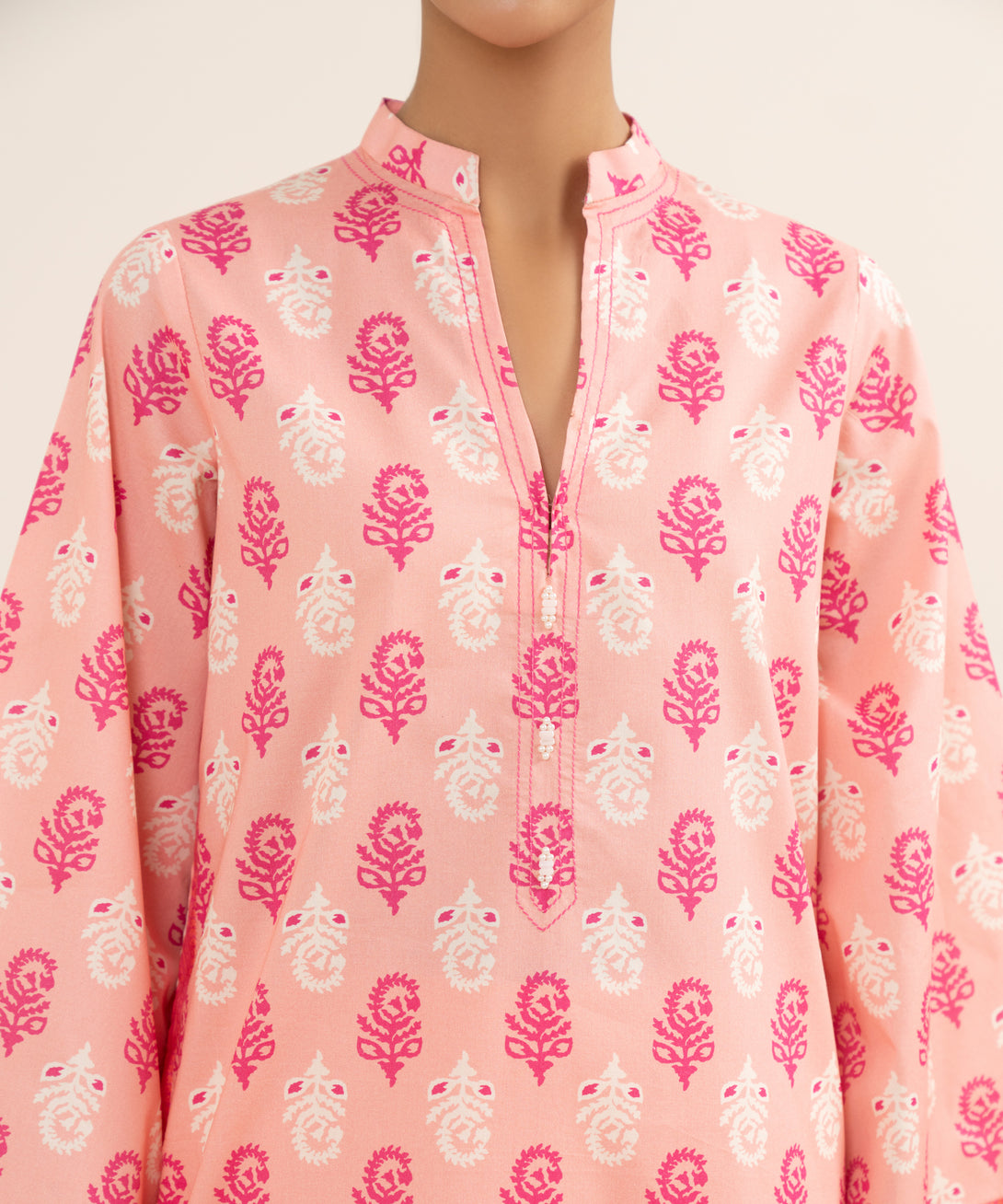 Women's Unstitched Lawn Printed Multi 3 Piece Suit