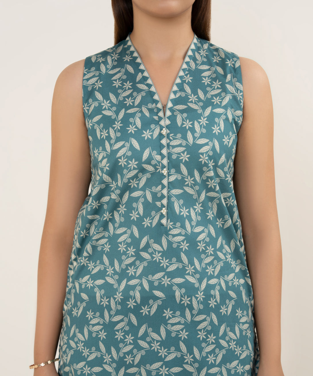 Women's Unstitched Lawn Printed Multi 3 Piece Suit