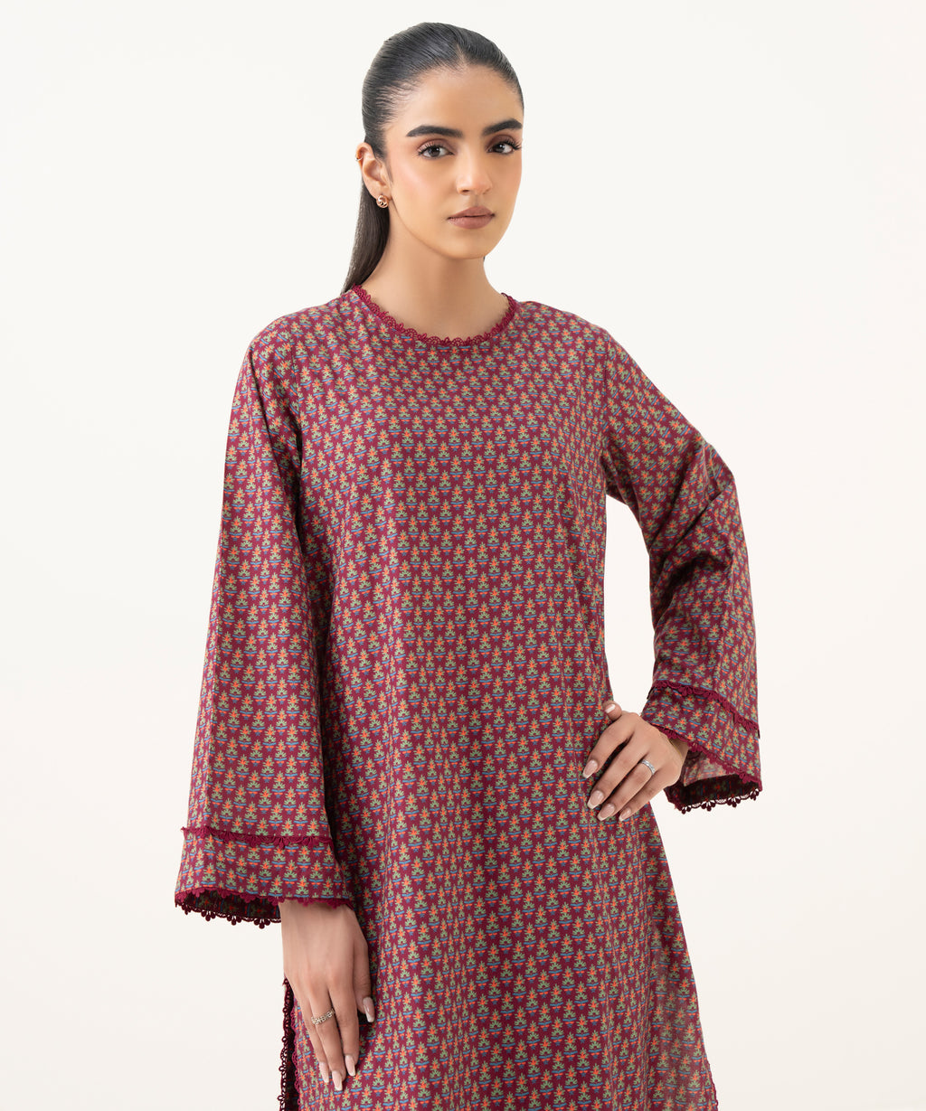 Printed Cambric Shirt