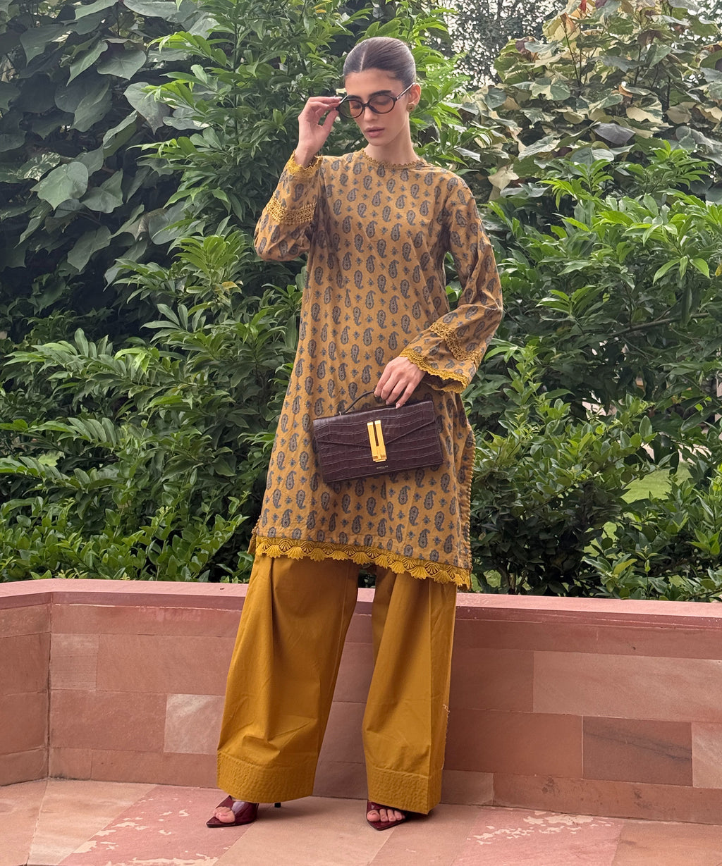 Printed Cambric Shirt