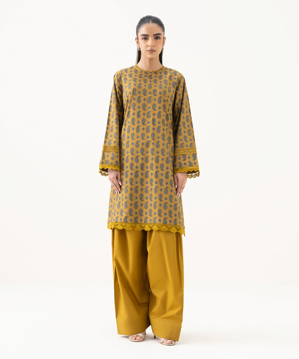 Printed Cambric Shirt