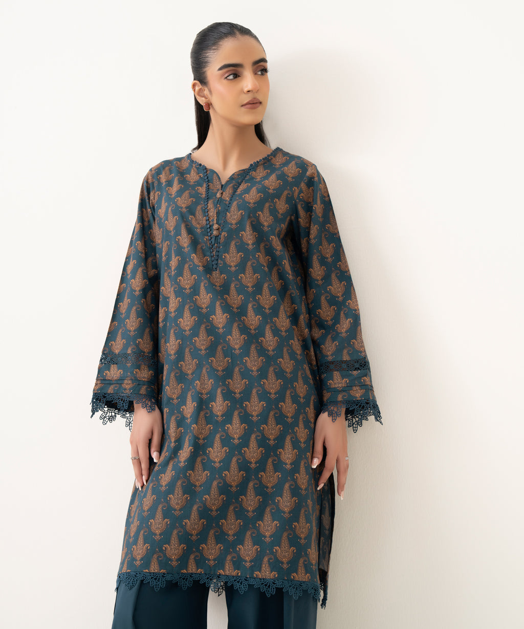 Printed Cambric Shirt