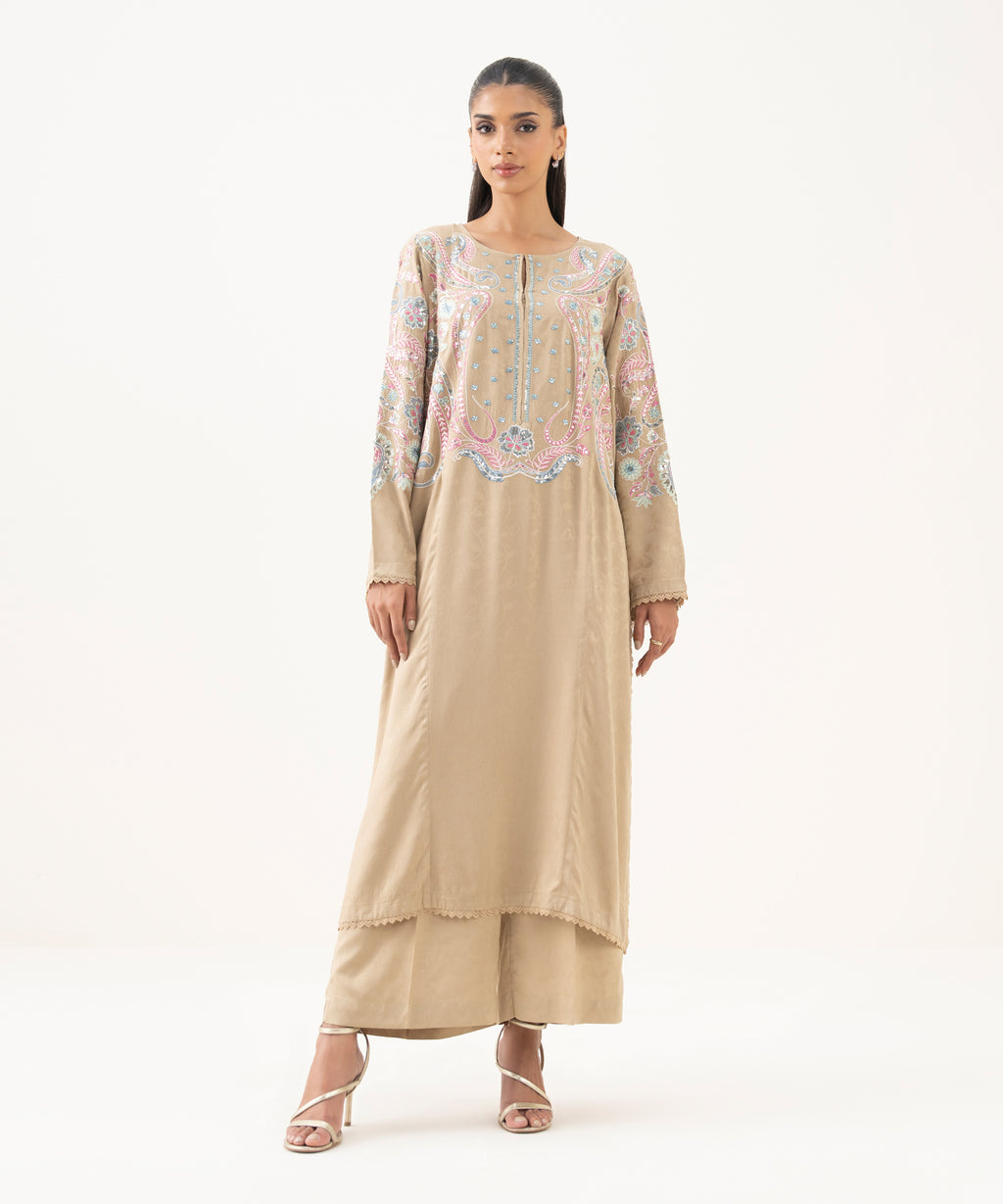 Embroidered Viscose Shirt