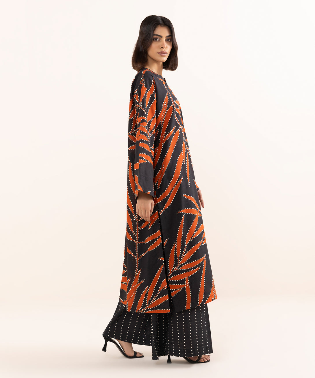Women's RTW Cross Hatch Multi Printed Boxy Shirt