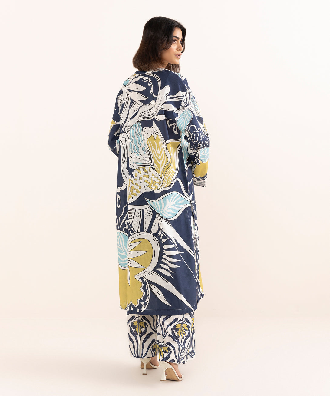 Women's RTW Cross Hatch Multi Printed Boxy Shirt