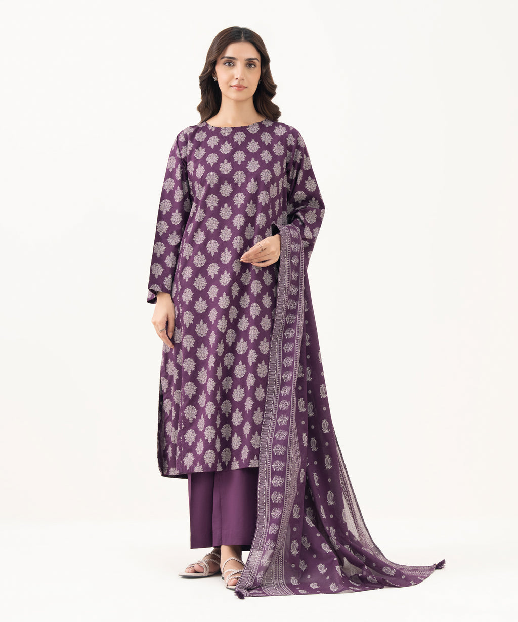 Printed Voile Dupatta