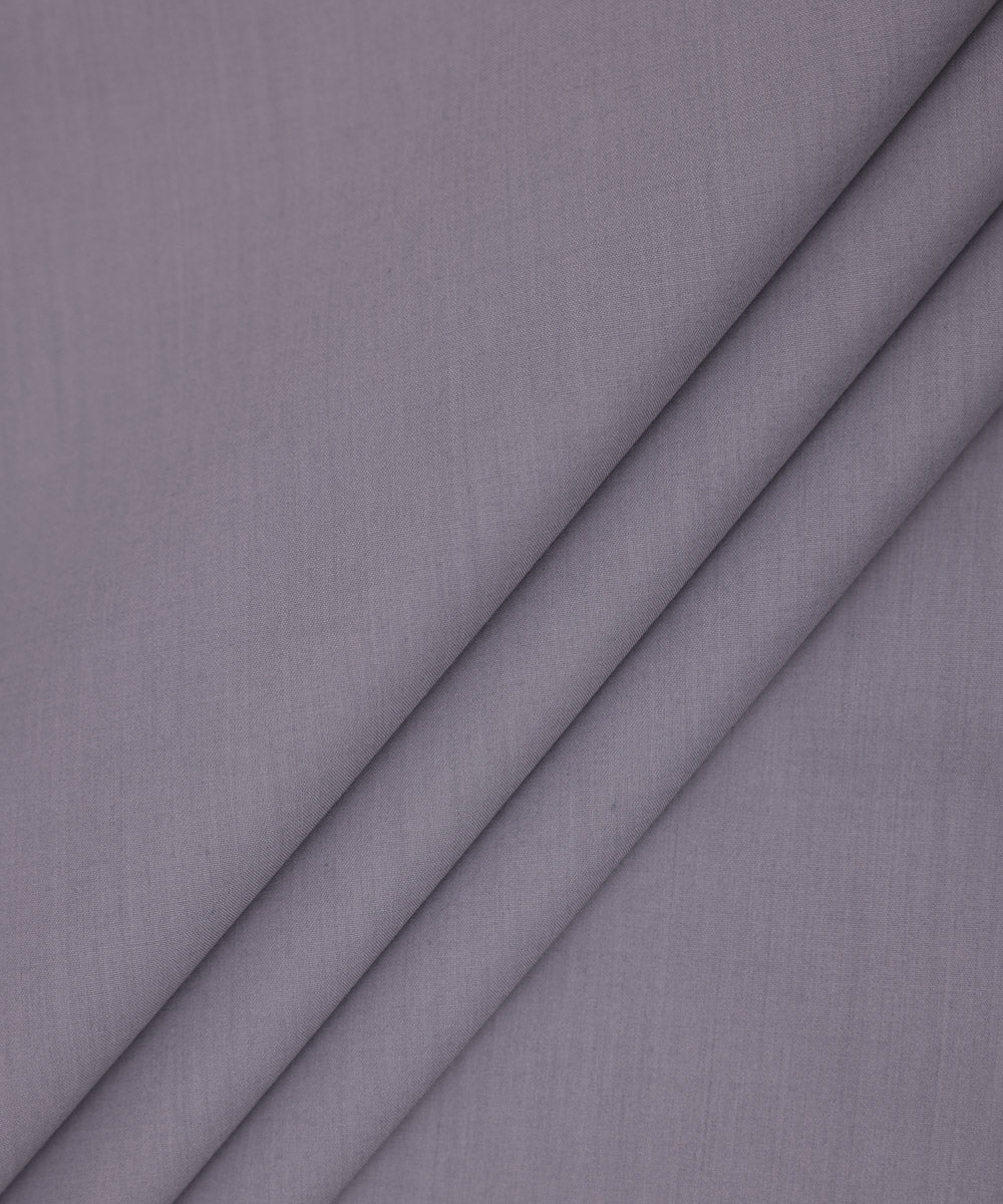 Men's Unstitched Premium Wash and Wear Dark Lavender Full Suit Fabric