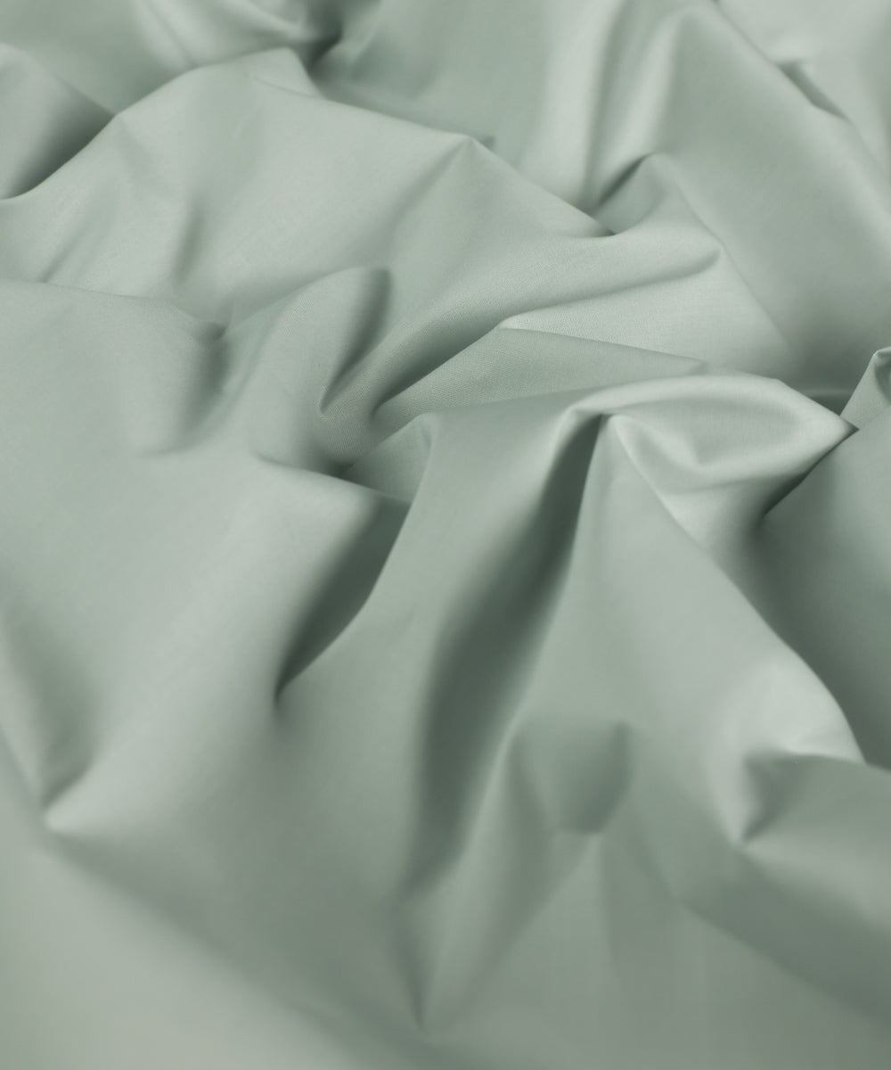 Men's Unstitched Premium Latha  White Full Suit Fabric