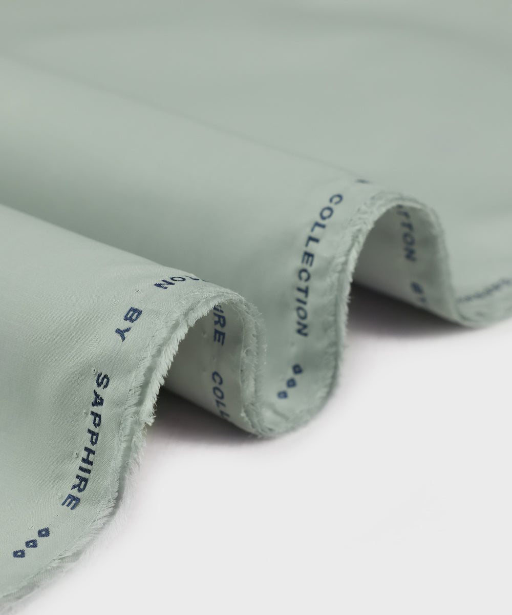 Men's Unstitched Premium Latha  White Full Suit Fabric