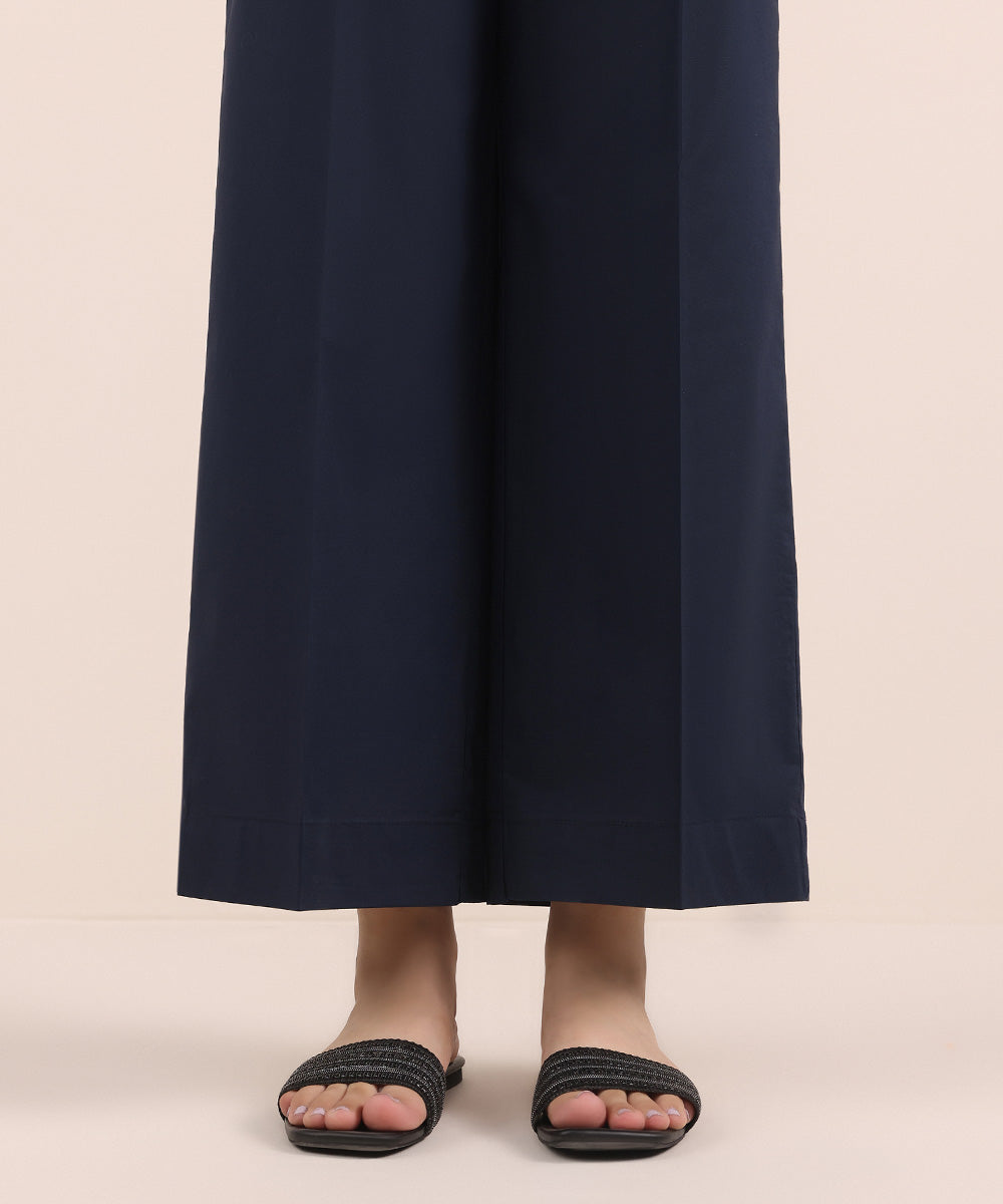 Women's Pret Cambric Blue Dyed Culottes