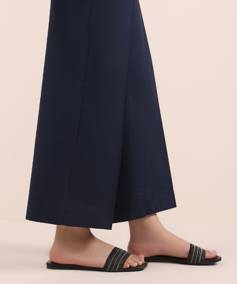 Women's Pret Cambric Blue Dyed Culottes