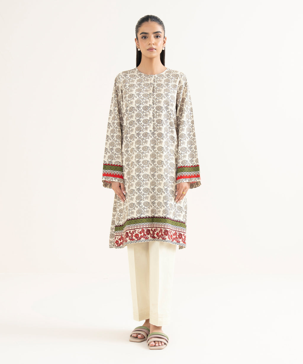 Printed Cotton Shirt