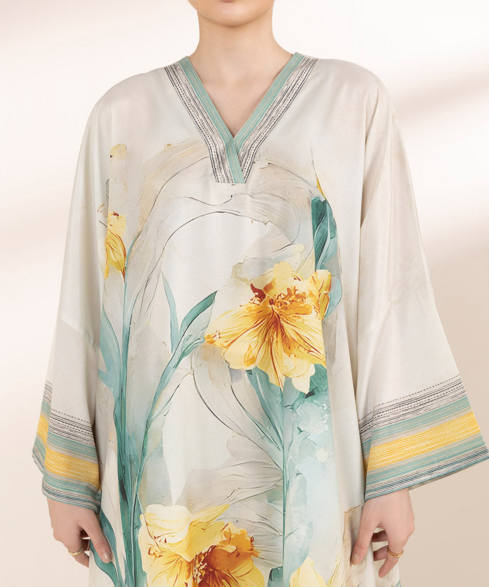 Women's RTW Blended Grip Multi Printed 2 Piece Suit