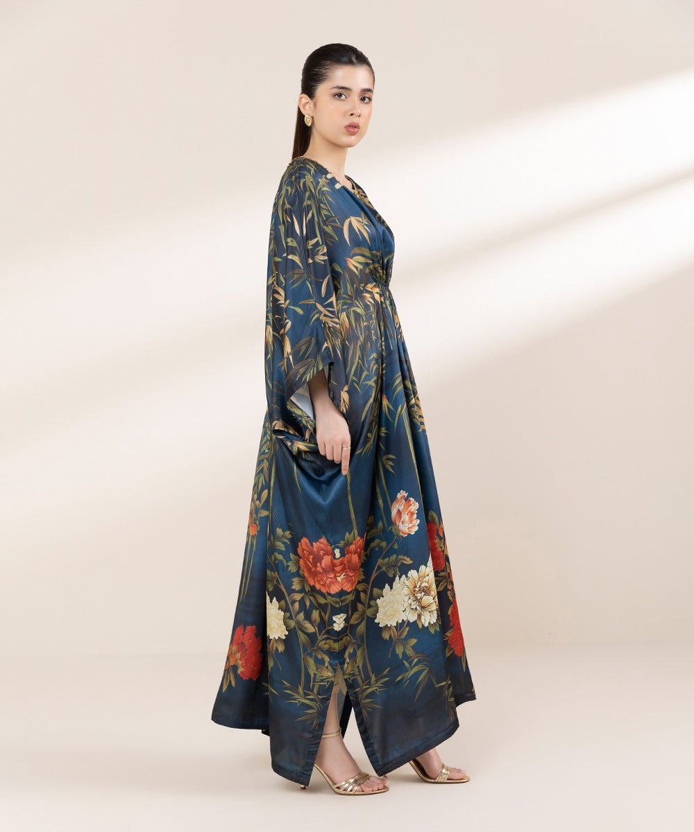 Women's RTW Blended Grip Multi Printed Kaftan Shirt