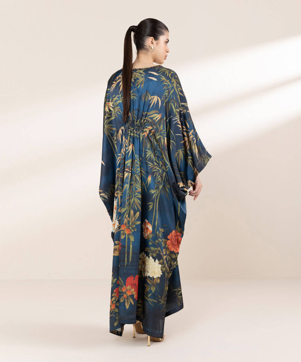 Women's RTW Blended Grip Multi Printed Kaftan Shirt