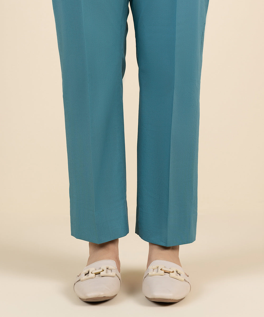 Dyed Cotton Trousers