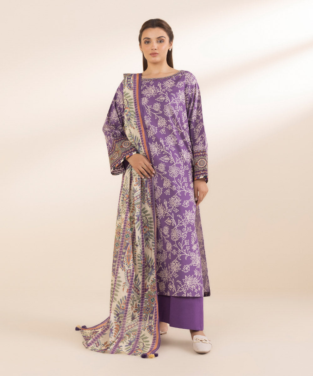 2 Piece - Embroidered Lawn Suit