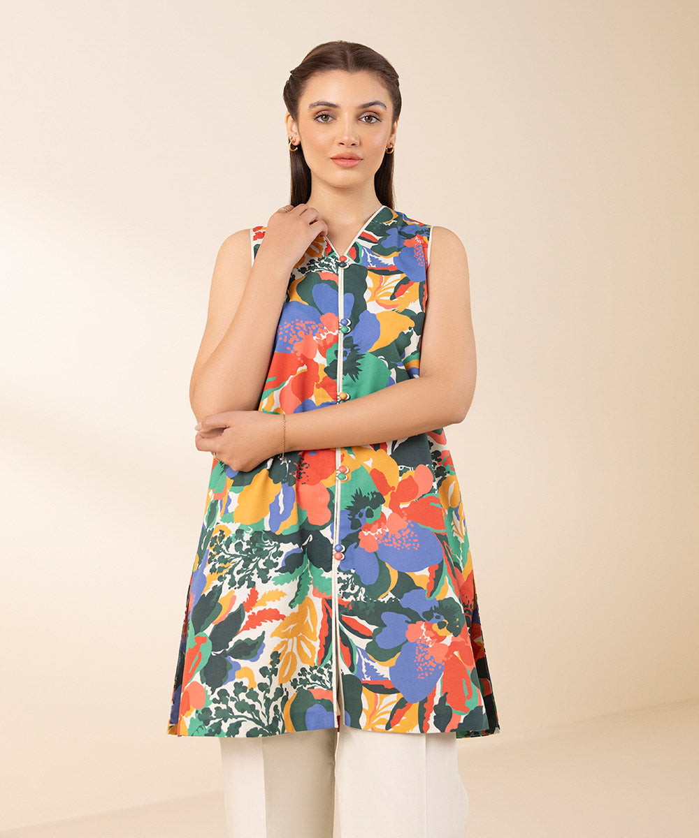 2 Piece - Printed Lawn Suit