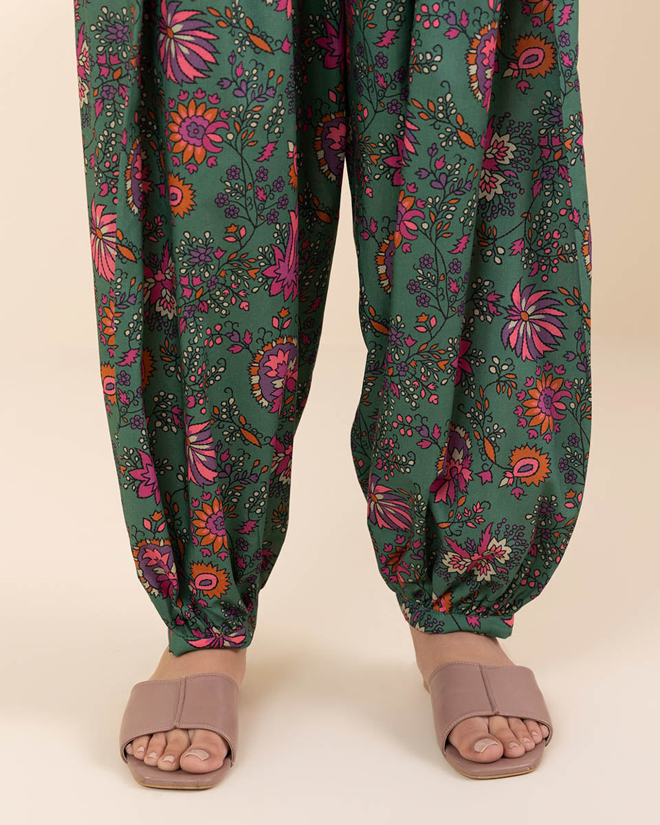 Unstitched Women's Pink Lawn Shirt Trousers