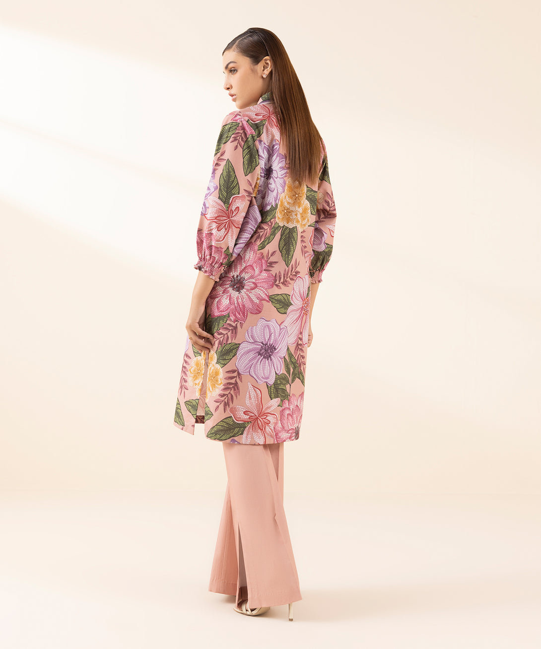 Women's Unstitched Lawn Printed Multi 2 Piece Suit