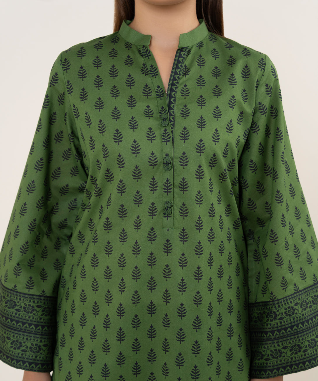 Women's Unstitched Lawn Printed Multi 3 Piece Suit