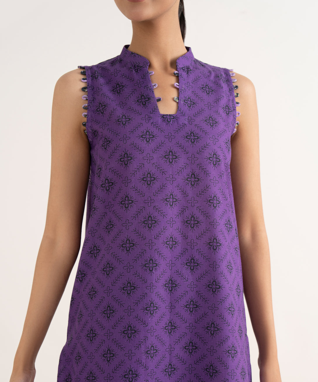 Women's Unstitched Light Khaddar Printed Multi Three Piece Suit