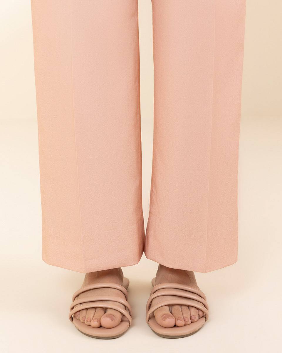 Unstitched Women's Pink Lawn 3 Piece Suit
