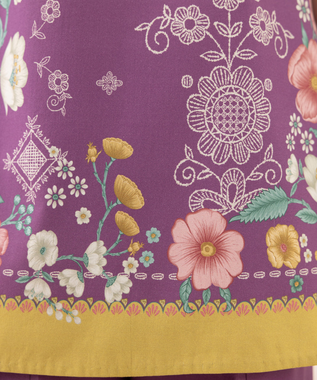 Women's Unstitched Cotton Printed Three Piece Suit