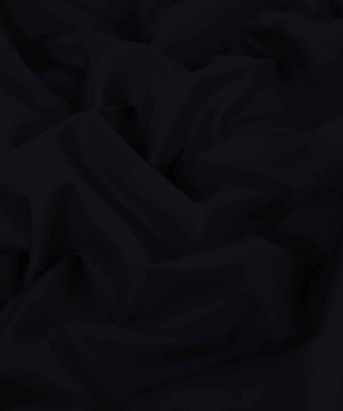 Men Unstitched Cotton Black Full Suit Fabric