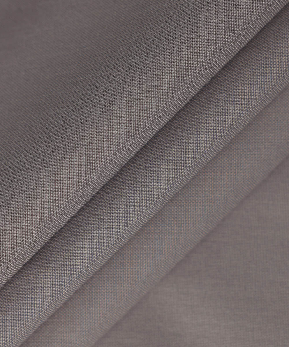 Mens Unstitched Mauve Poly Viscos Blended Fabric full suit fabric
