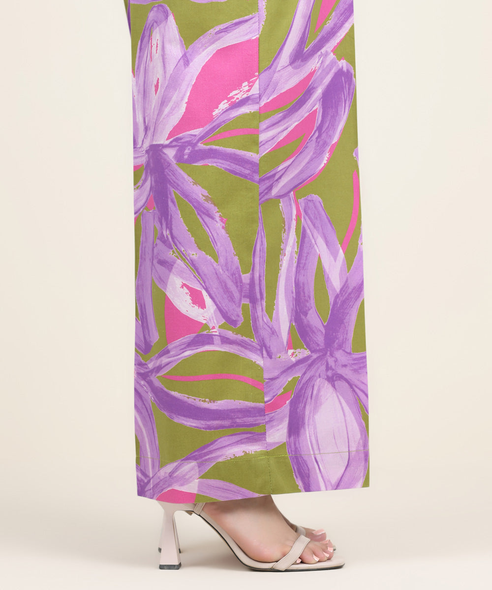 Women's RTW Cambric Multi Printed Culottes