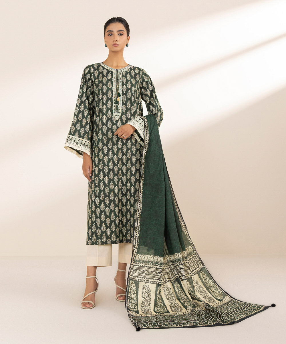 Printed Voile Dupatta