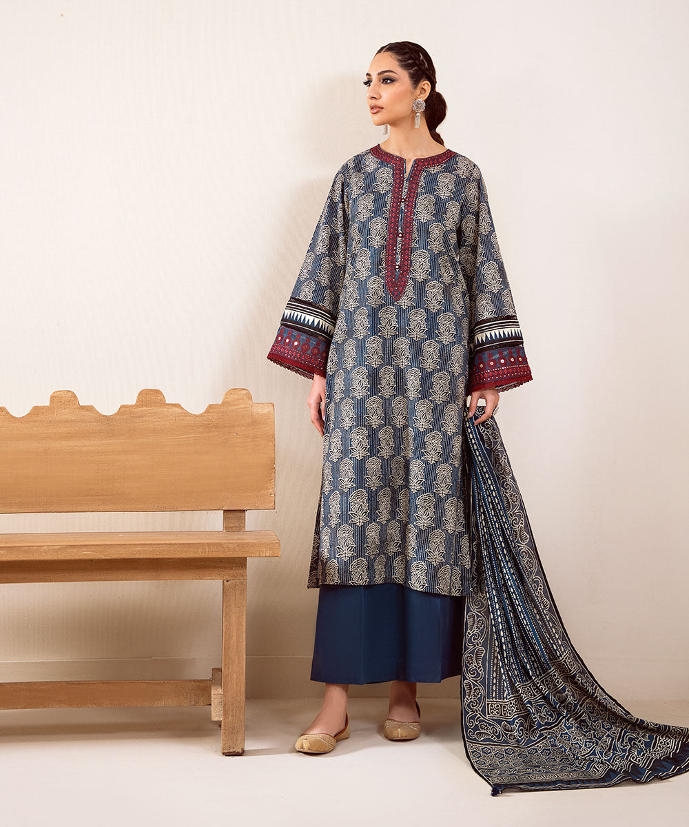 Printed Voile Dupatta