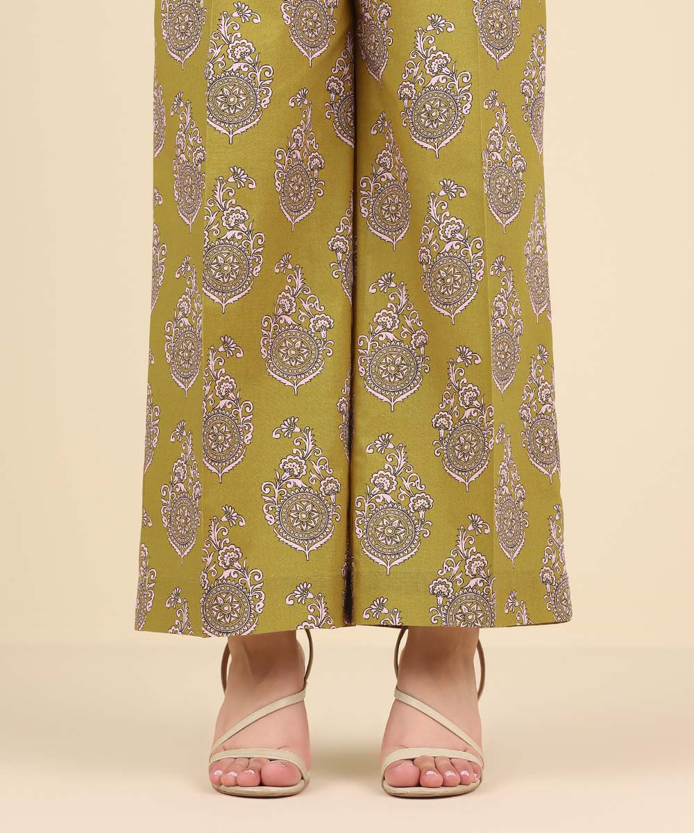 Women's Pret Cambric Multi Printed Culottes