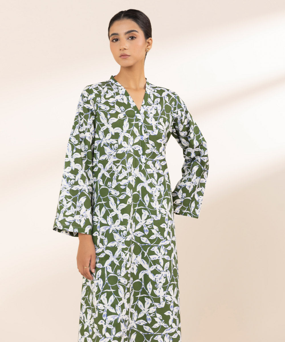 Printed Cotton Viscose Shirt