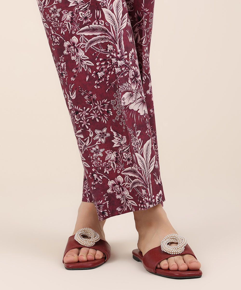 Women's RTW Cotton Viscose Multi Printed Culottes