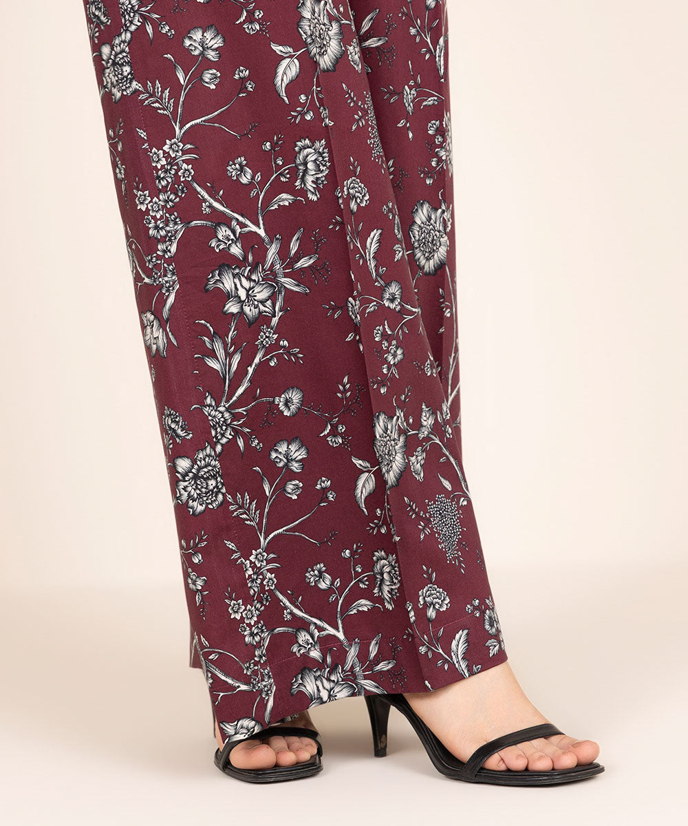 Women's RTW Cotton Viscose Multi Printed Culottes