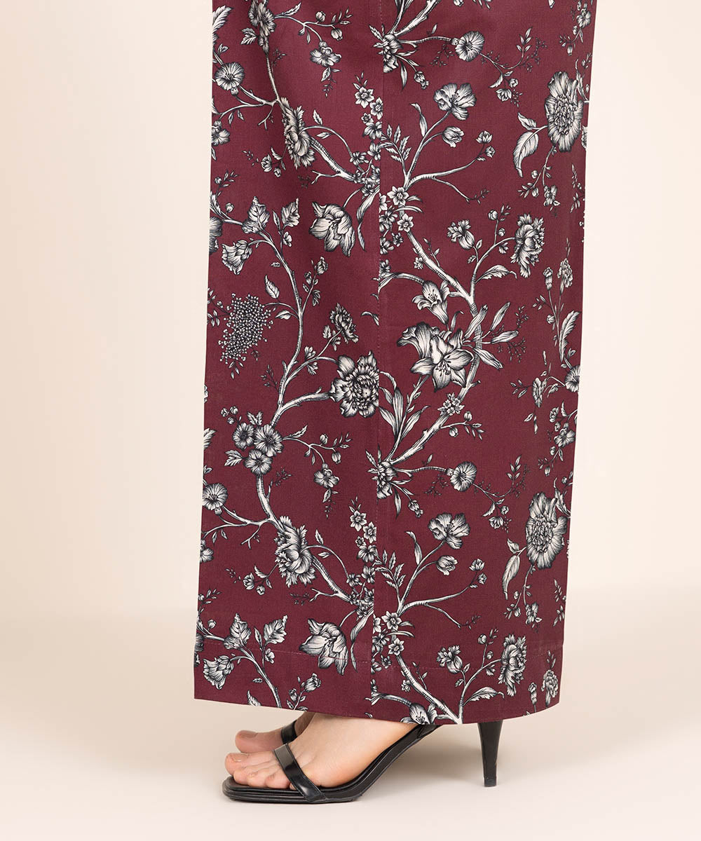 Women's RTW Cotton Viscose Multi Printed Culottes