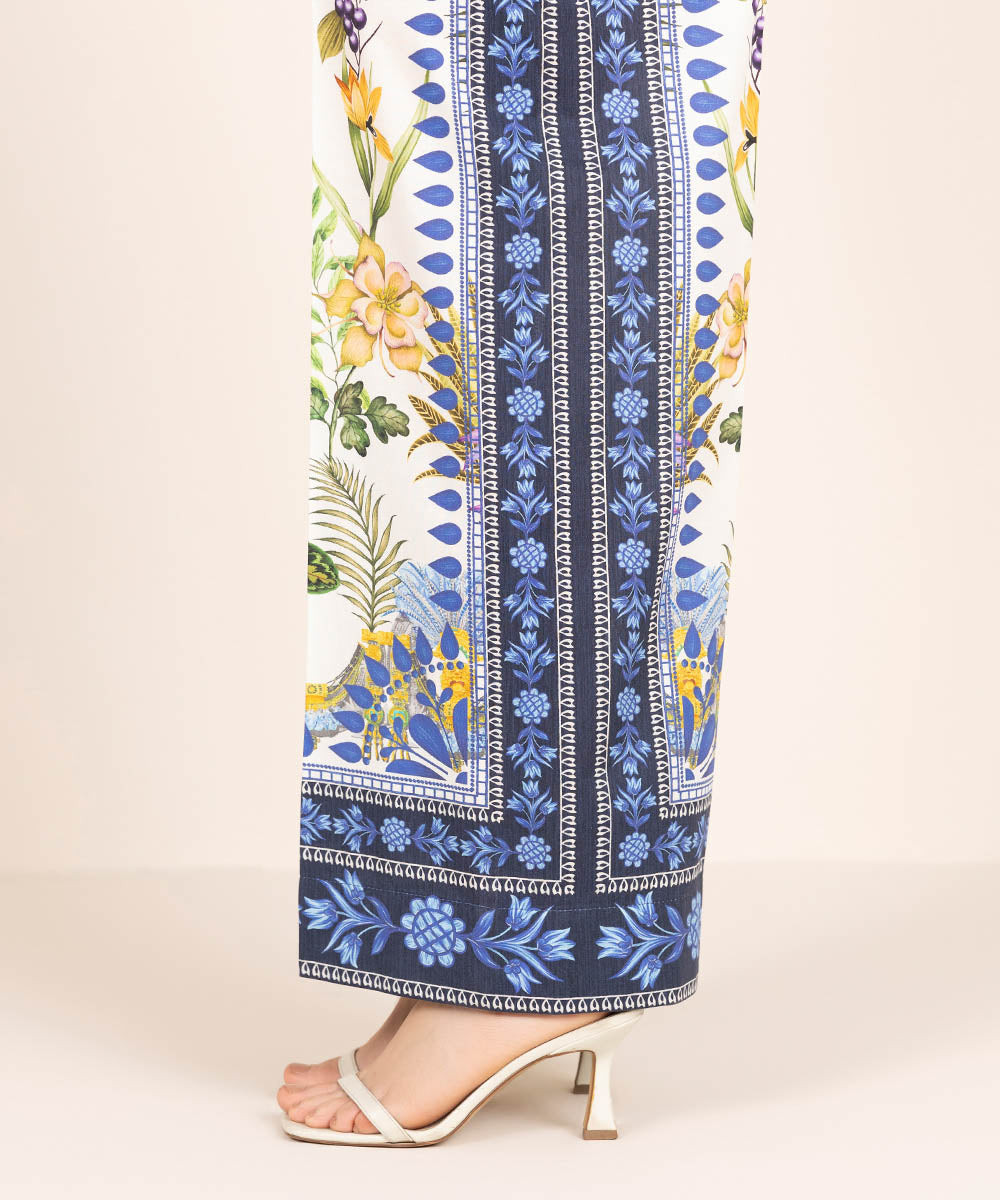 Women's RTW Cambric Multi Printed Culottes