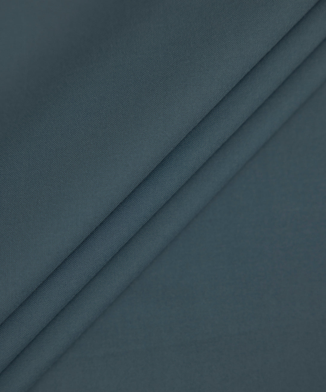 Men Unstitched Blended Blue Full Suit Fabric