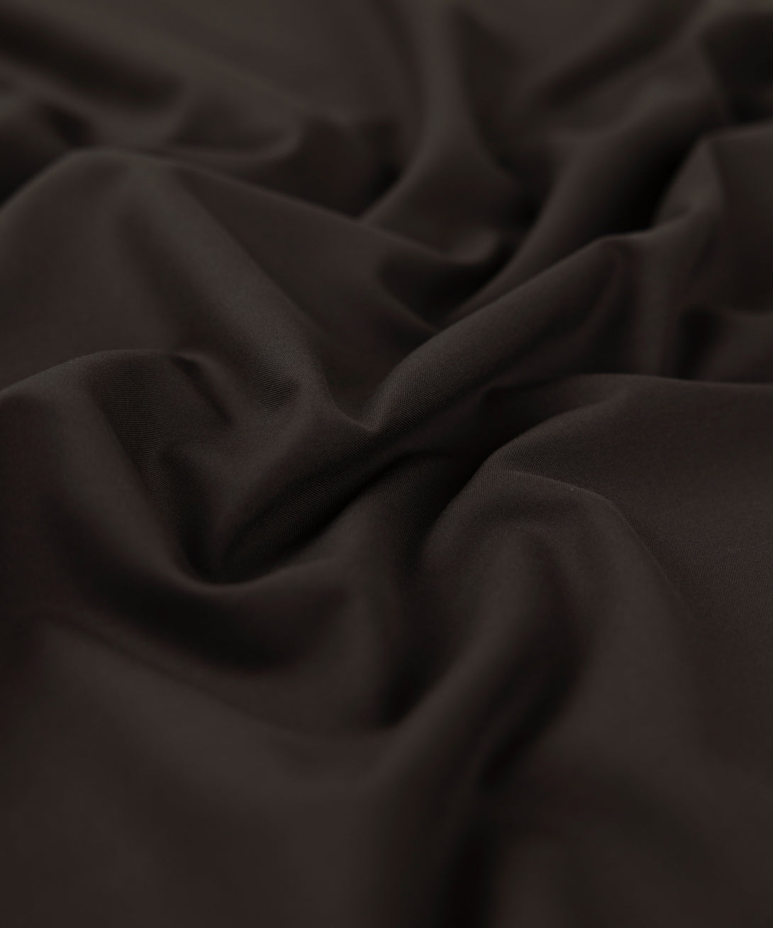 Men Unstitched Blended Brown Full Suit Fabric